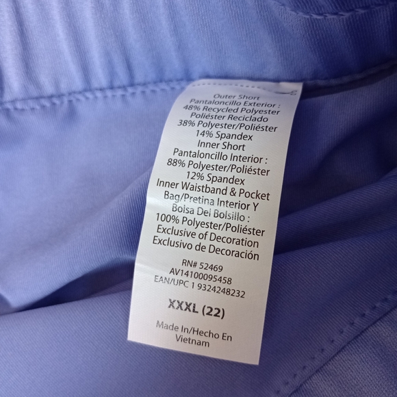 Avia Running Shorts with Pockets Size XXXL 22 - Picture 9 of 9